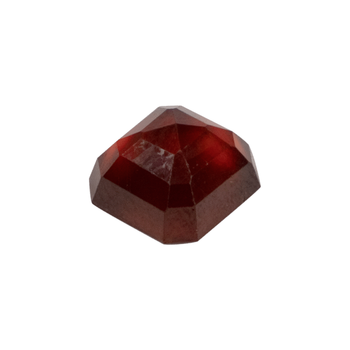 Hessonite Precious Stone Crystal Cat