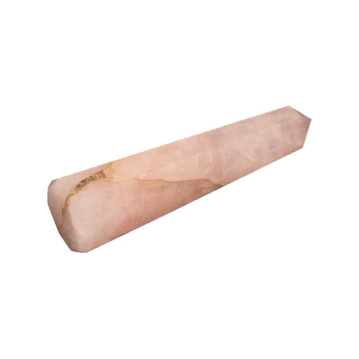 Rose Quartz Pencil Crystal cat