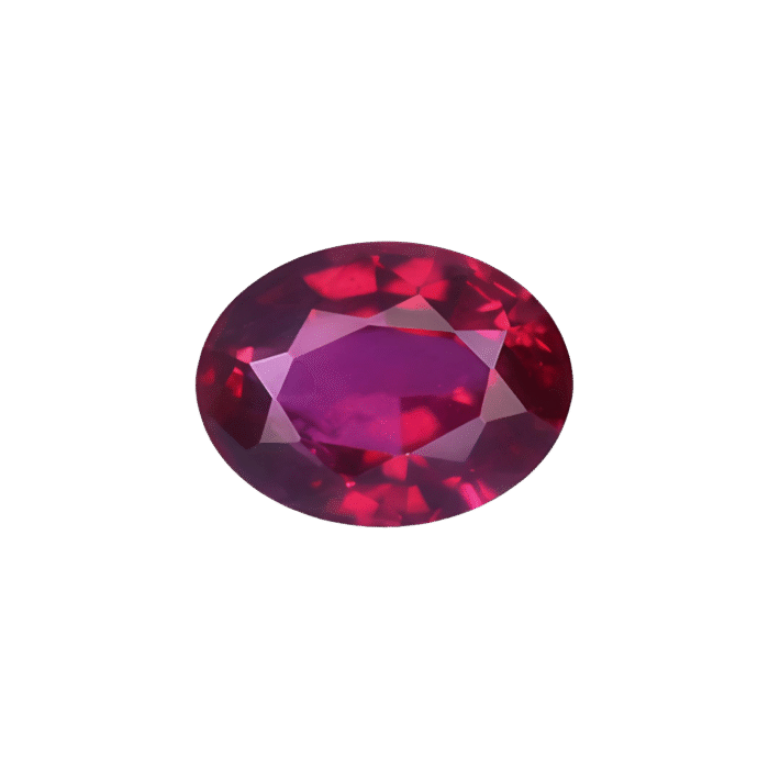 Ruby Precious Stone Crystal cat
