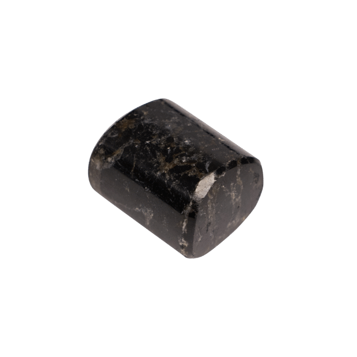 Black Tourmaline Tumble Crystal Cat