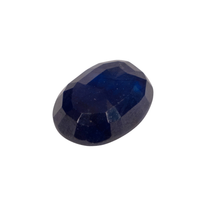 Blue Sapphire Precious Stone Crystal Cat