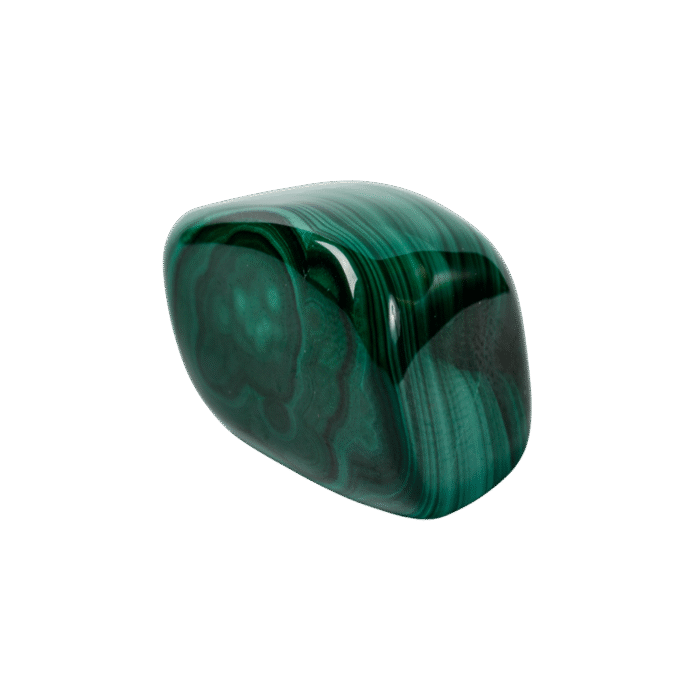 Crystal Cat Malachite Tumble