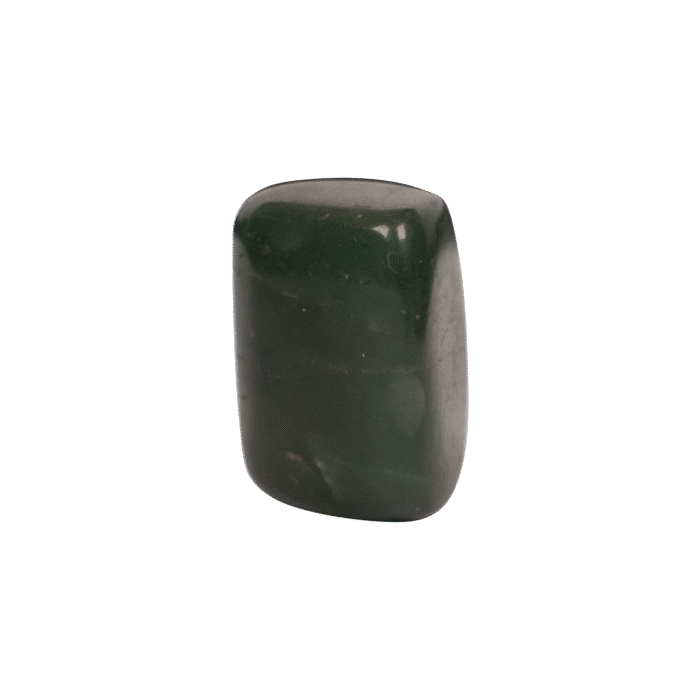 Green Jade Tumble Crystal Cat