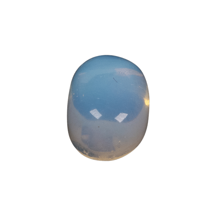 Opalite Glass Precious Stone Crystal cat