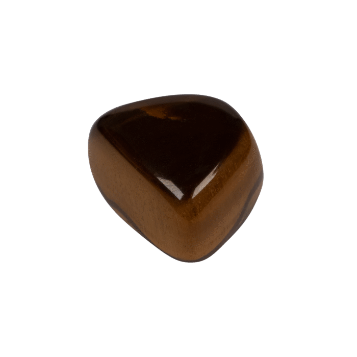 Tiger Eye Tumble Crystal cat